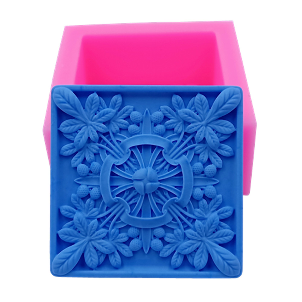 Soap Making Instructions - Thiết Kế Hình Vuông Xà Phòng
