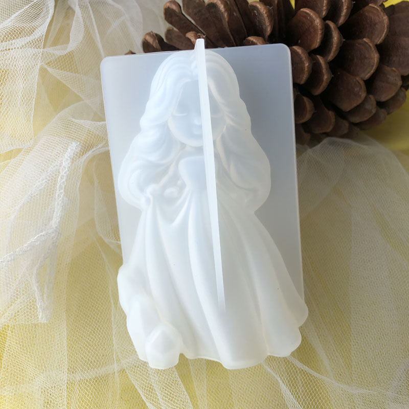 3D Cute Princess Silicone Cand - đánh giá và giá Soap Making Ins