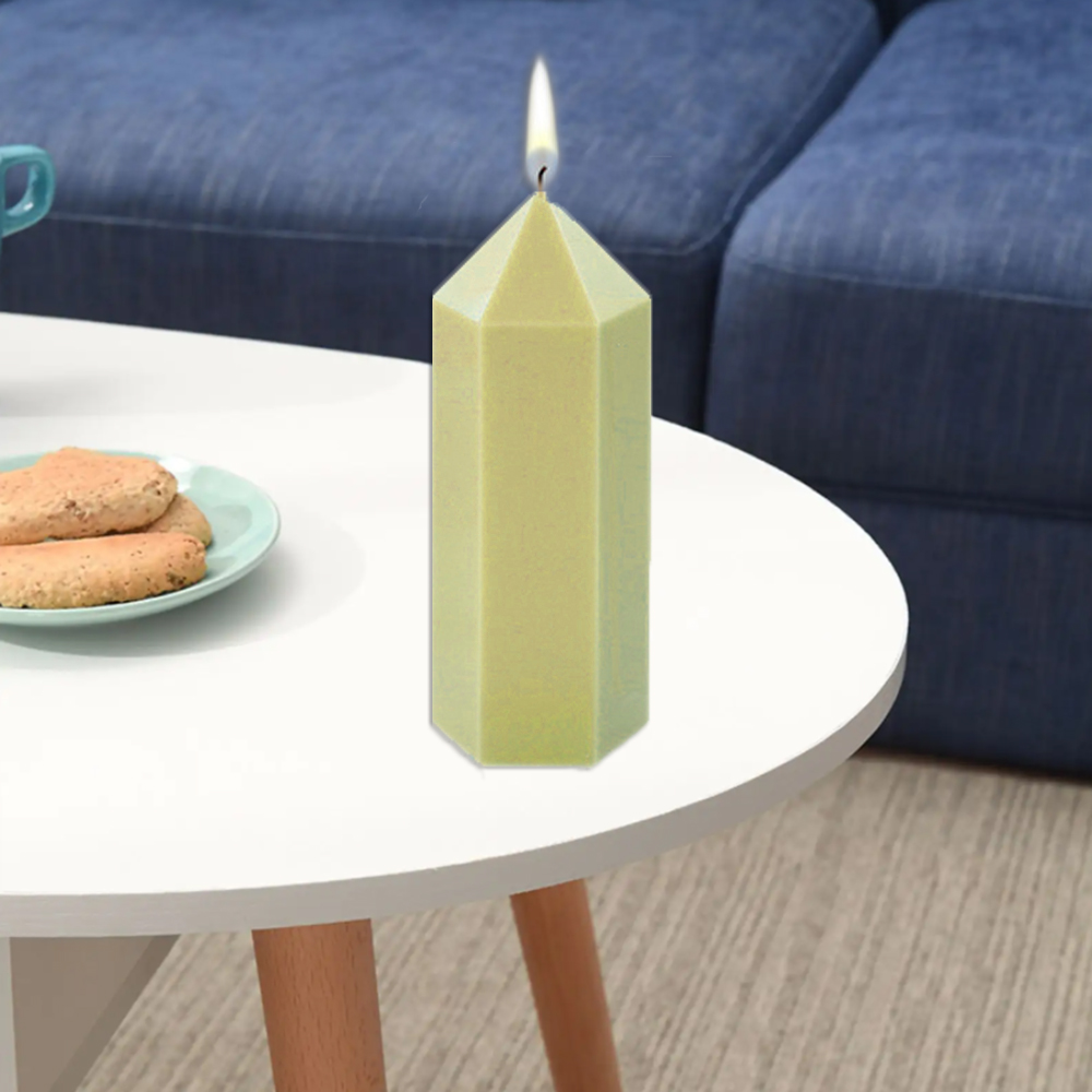 3D Hexagonal Column Candle Mol - đánh giá và giá Soap Making Diy Kit