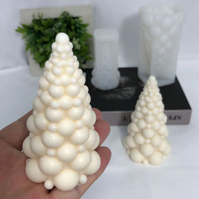 3D Bubble Christmas Tree Silic - đánh giá và giá Soap Making Gifts