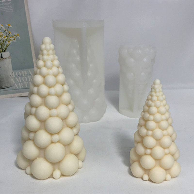 3D Bubble Christmas Tree Silic - đánh giá và giá Soap Making Gifts
