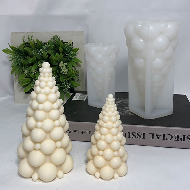 3D Bubble Christmas Tree Silic - đánh giá và giá Soap Making Gifts