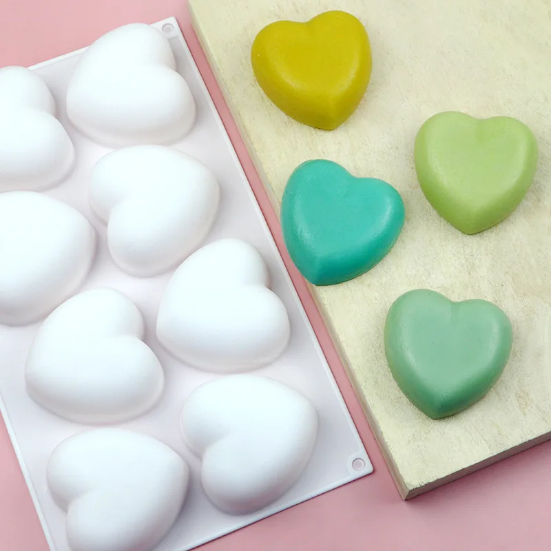 Love Heart Silicone Soap Mold  - đánh giá và giá Soap Making Kit For Beginners