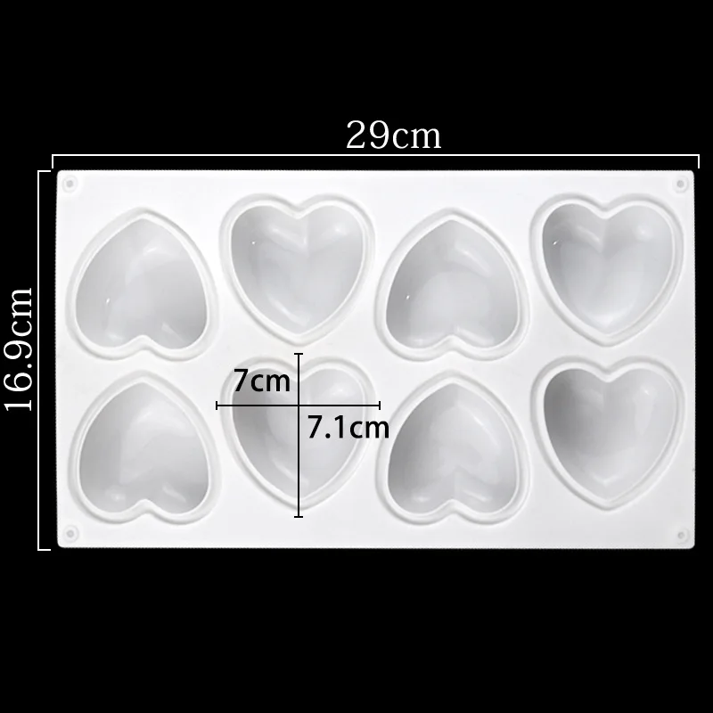 Love Heart Silicone Soap Mold  - đánh giá và giá Soap Making Kit For Beginners
