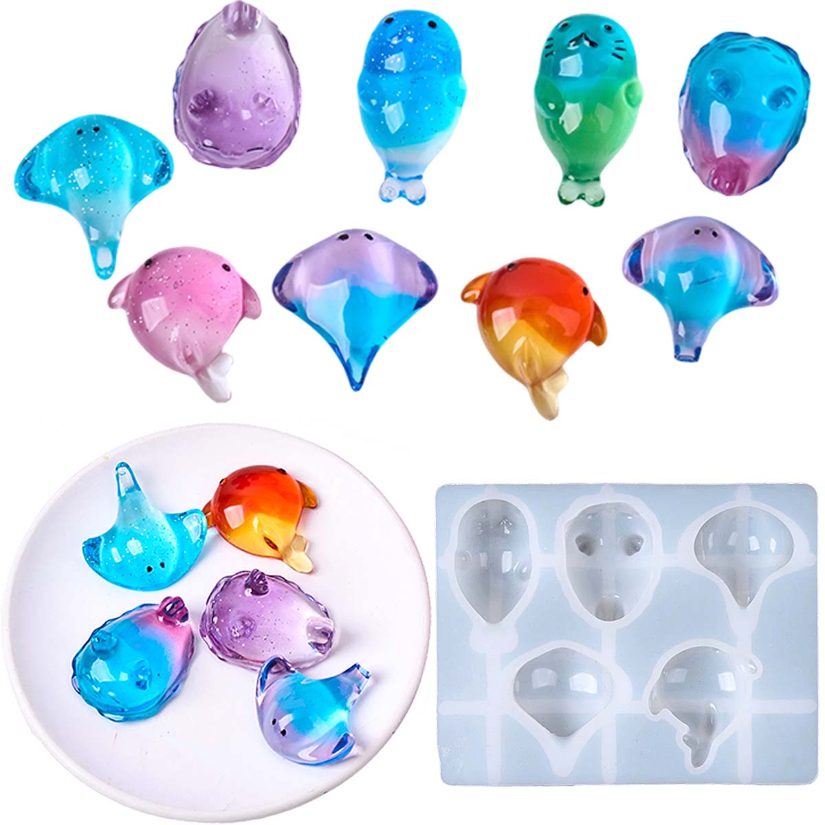 3D Healing Kawaii Manta Ray Wh - đánh giá và giá Soap Making Gifts