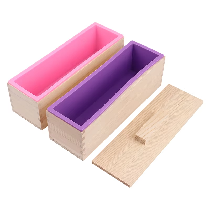 1200ml Rectangle Silicone Soap - đánh giá và giá Soap Making Kit For Beginners